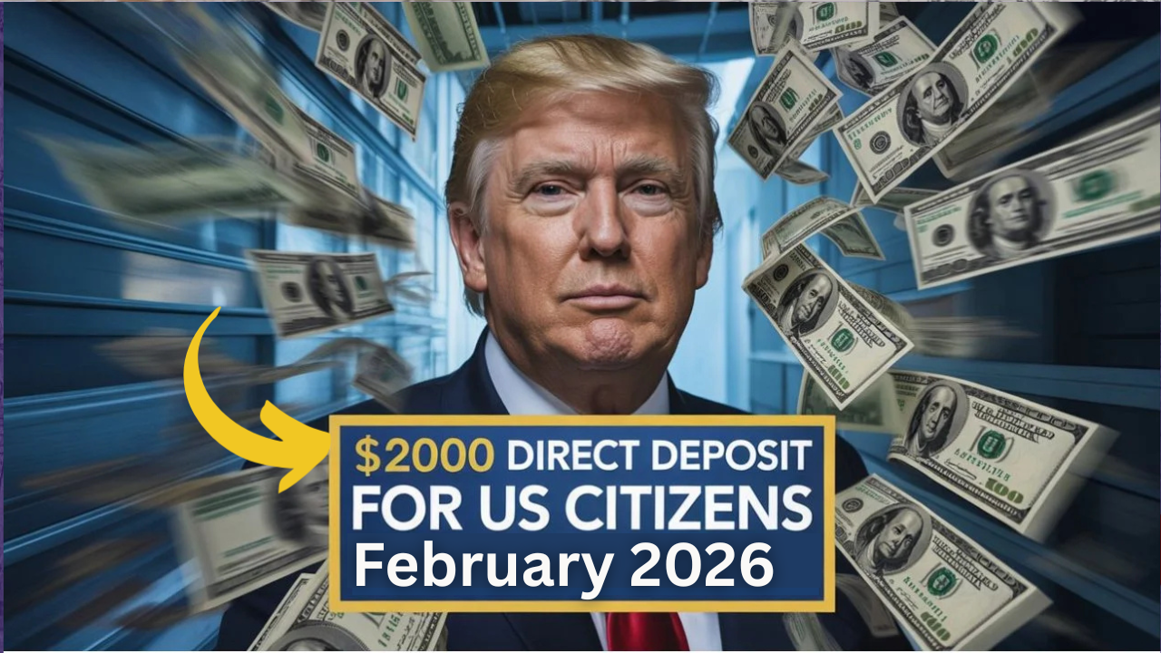 $2,000 Direct Deposit for U.S. Citizens in February 2026 – Eligibility, Payment Dates & IRS Instructions